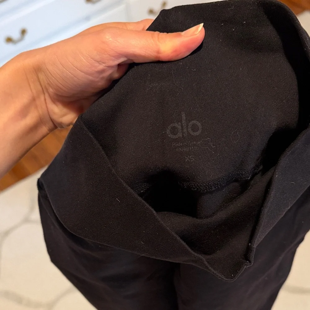 ALO Yoga Black High-Rise Leggings